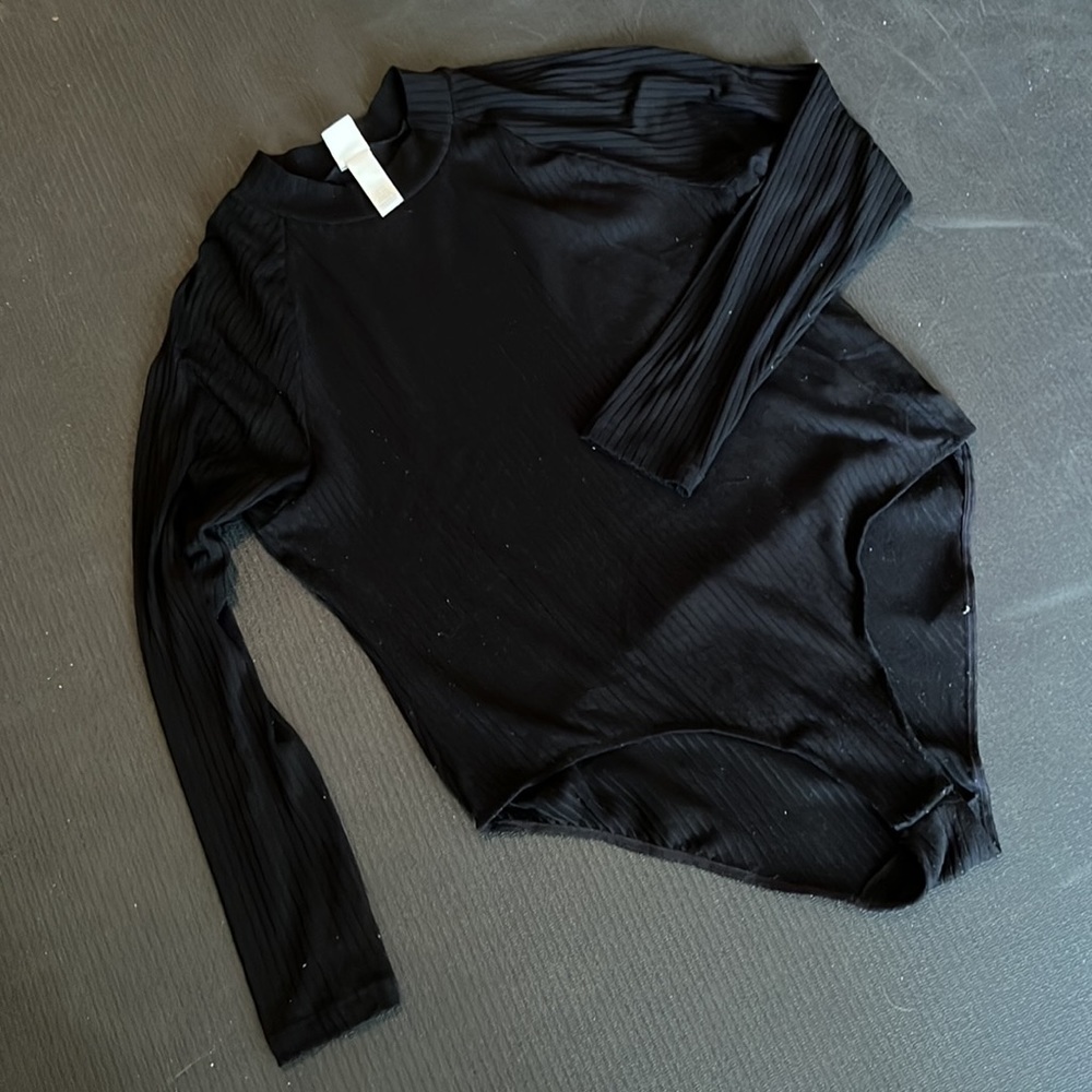 H&M Mock neck basic bodysuit